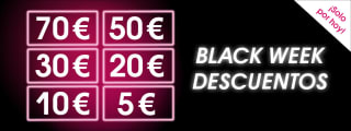 Promo por Black Week hasta 70 Euros de DTO