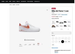 Zapatillas Nike Air Force 1 Hombre por 69,99€