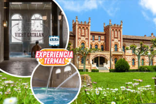 Estancia en el Hotel Balneario Vichy Catalán 3* con desayuno bufet + Acceso de 1 día a Circuito Termal con opción de Visita Guiada gratuita por el Balneario desde 59€ pxp
