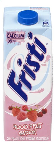 Fristi vanaf €0,83 per liter bij Colruyt