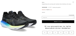 Zapatillas running Asics GEL-Nimbus 25 por 99,95€