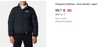 Chaqueta para Hombre Columbia Wallowa por 99.99€