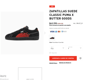 Zapatillas Suede Classic PUMA x BUTTER GOODS