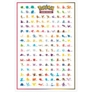 Pokémon 151 Poster - Pokémon Poster voor €3,49 Bij TCGTriarch
