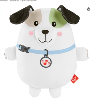 Fisher-Price Peluche Perrito Relajante con Sonidos y Vibraciones calmantes por 13,99€