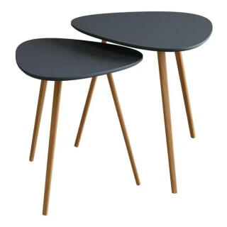 Set 2 Mesas HomeTrends Grises por $299 en Walmart