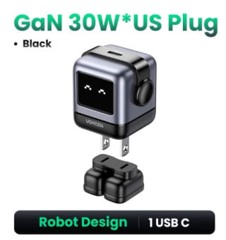Cargador Ugreen Nexode Robot GAN por $241.18 en AliExpress