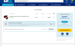 Gigabyte Radeon RX 7900 XT GAMING OC 20G por solo 647,85€