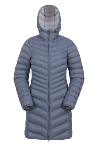 Earn Mountain Warehouse women's padded long jacket sold at eBay for £29.99