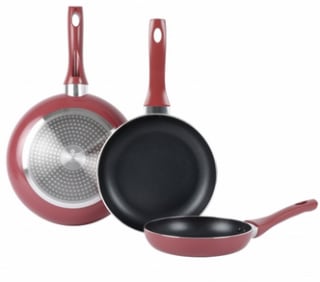 Set 3 Sartenes Antiadherentes de Aluminio SAN PIETRO a solo 21,90€