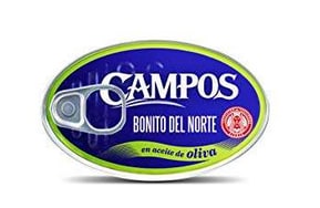 CAMPOS Conservas De Bonito Del Norte En Aceite De Oliva 115g por 2,128€