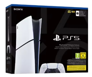Consola Playstation 5 Slim digital 1TB, Resolución 4K por 354,99€