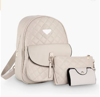 Conjunto de mochila, billetera y tarjetero a 15,99€
