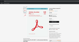 Licencia Adobe Acrobat Pro DC 2020 a solo 29,99€ – ¡Ahorra 10€ frente a otras tiendas!