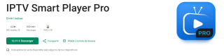 Gratis IPTV Smart Player Pro para Android