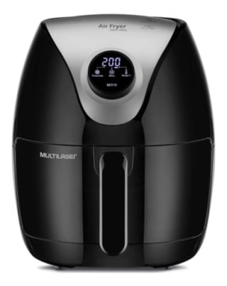Fritadeira Elétrica da Multilaser, modelo Air Fryer de 4L - R$ 299,50
