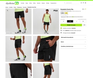 Pantalón FILA Running Hombre por solo 7,99€