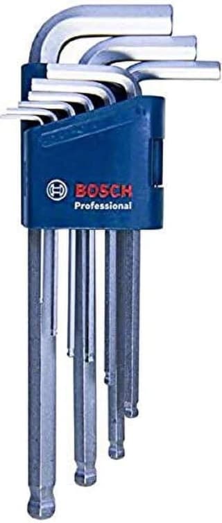 Bosch Professional 9-delige hoeksleutelset HEX (1,5 - 10,0 mm) voor €20,82 bij Amazon NL