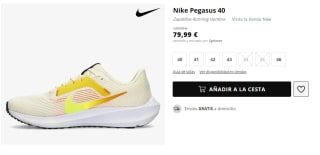 Zapatillas de Running para Hombre Nike Pegasus 40 por 71.99€