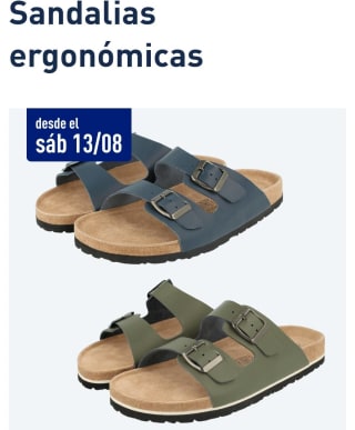 Sandalias ergonómicas 10€