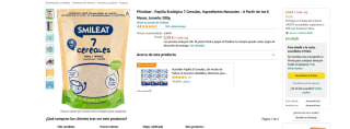 Smileat Papilla Ecológica 7 Cereales por 3,59€