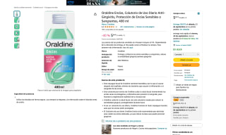 Oraldine Encías Colutorio de Uso Diario a tan solo 5,84€