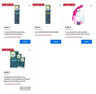 Mini-Reco Segunda Unidad al -70% en Perfumería Carrefour.