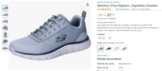 Skechers Pista Ripkent Zapatillas Hombre por 32,45€