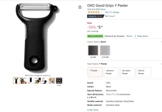 OXO Good Grips Y Peeler for £5.60 at Amazon