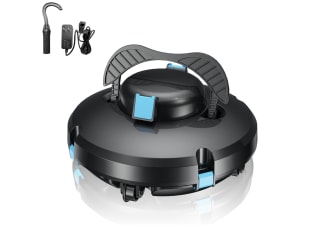 Robot limpiafondos Vozascly S1 sin cables 130 min autonomía doble motor sube pendientes 18° para piscinas hasta 100 m² por 99,99€