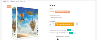 Juego de mesa Noria a tan solo 16,76€