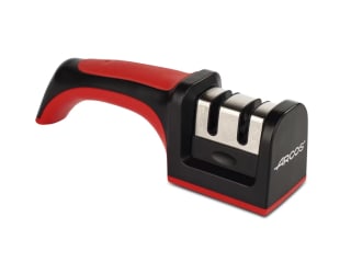 Arcos Afilador Profesional con Mango Ergonómico de Uso Manual para Afilar y Pulir Cuchillos por solo 6,98€