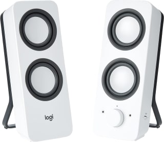 Logitech speakers Z200 Wit voor €33,90 bij Amazon