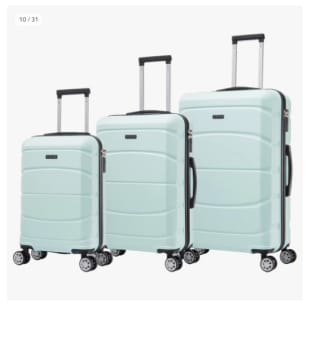 Juego de 3 Maletas Trolley ABS Semirrígidas 4 Ruedas por 59.41€ (Cuenta Nueva 47.41€)