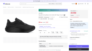 Zapatilla running Joma Sodio mujer por 29,90€