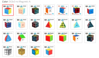 Cubo Rubik mágico, mas modelos a elegir por 2,49€