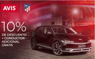 Código 10% Descuento en Avis + conductor adicional gratis