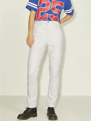 Jack & Jones Slim Fit dames jeans Wit voor €12,72 bij Amazon