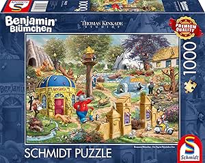 Puzzle 1000 piezas Schmidt Spiele 58423 Thomas Kinkade un dia en el Zoologico por 6,60€