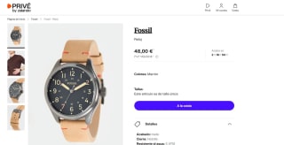 Reloj Fóssil para hombre por tan sólo 48€