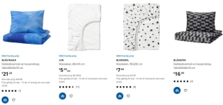 15% IKEA Family korting op bedtextiel voor kinderen