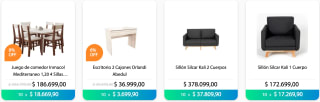 Hasta 8% de descuentos en muebles de living y comedor por Sensei