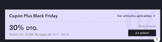 Cupones Black Friday de Miravia