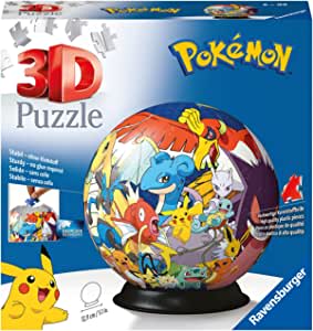 Ravensburger 3D Pokémon puzzelbal - 72 stukjes voor €11,99 bij Amazon