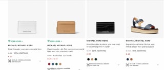 Tot 70% korting in de sale bij Michael Kors