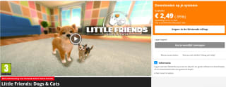 Little Friends: Dogs & Cats voor Nintendo Switch voor €2,49 in de Nintendo eShop