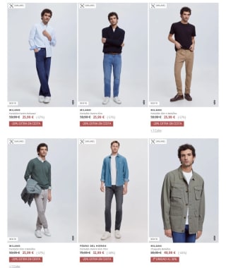 Hasta -85% + 20% Extra en Denim desde Fifty.