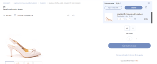 XTI Sandalia tacón mujer por 9,95€