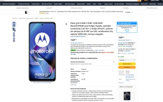 Moto g54 24GB 12GB+12GB RAM Boost 256GB azul índigo, España, Full HD+ y Dolby Atmos 50 MP con OIS 5G batería 5000 mAh por solo 169€