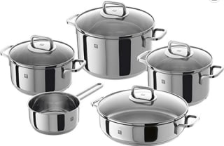 Zwilling Quadro Set batería de cocina 5 piezas acero Inoxidable a 112,99€